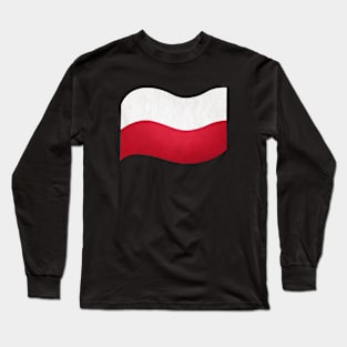 The Flag of Poland Long Sleeve T-Shirt